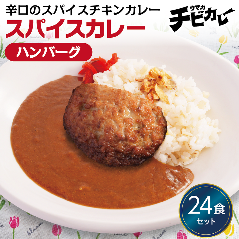 スパイスカレー ハンバーグ 24食セット