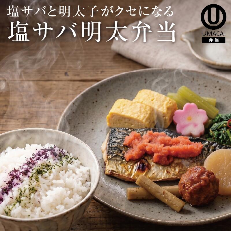 塩サバ明太弁当