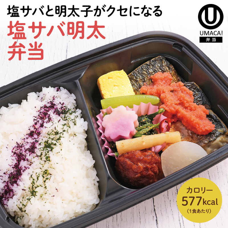 塩サバ明太弁当