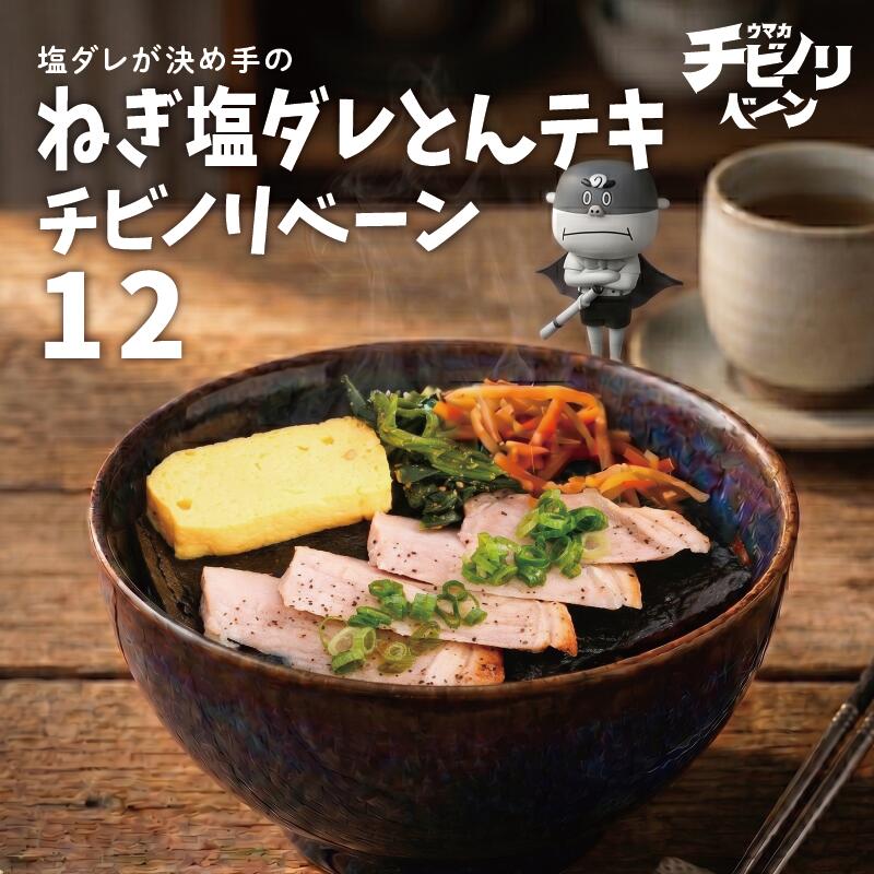チビノリベーン12セット ねぎ塩ダレとんテキ