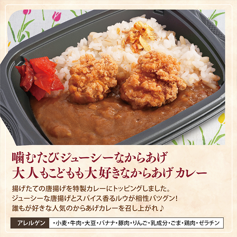 【チビカレー】スパイスカレー からあげ24食セット