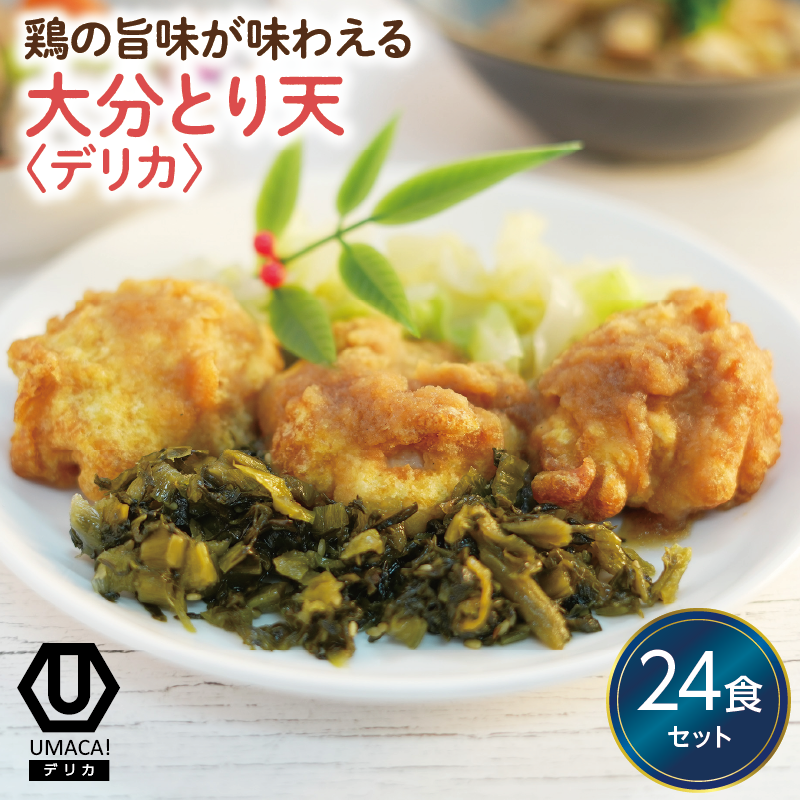 デリカ 大分とり天24食セット