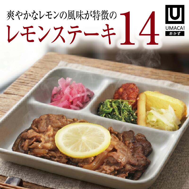 おかず14セット レモンステーキ